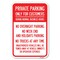Signmission Only for Customers During Normal Busines Heavy-Gauge Aluminum Sign, 12" x 18", A-1218-23519 A-1218-23519 - alternate 1